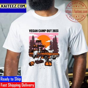 Vegan Camp Out 2023 Vintage T-Shirt