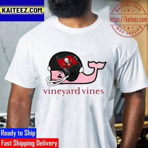 Vineyard Vines Tampa Bay Buccaneers Helmet Vintage T-Shirt