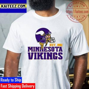 Vintage Minnesota Vikings EST 1961 NFL Football Vintage T-Shirt