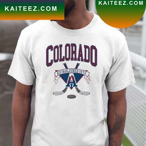 Vintage Style Colorado Hockey T-Shirt
