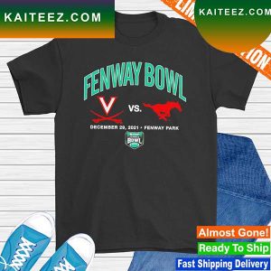 Virginia Cavaliers vs SMU Mustangs 2022 Fenway Bowl Dueling T-shirt
