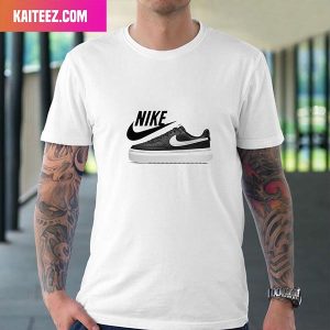 WMNS Nike Court Vision Alta Black n White Fan Gifts T-Shirt