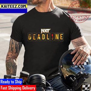 WWE 2022 NXT Deadline Logo Vintage T-Shirt