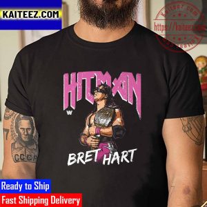WWE Bret Hart Hitman Vintage T-Shirt