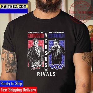 WWE Rivals WWE Vs WCW Vintage T-Shirt