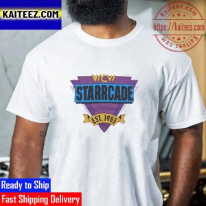 WWE WCW Starrcade Retro Event Logo Vintage T-Shirt