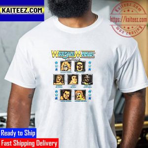 WWE Wrestle Mania Challenge Retro Logo Vintage T-Shirt