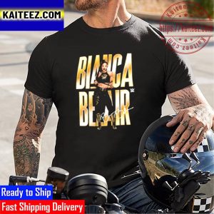 WWE Youth Black Bianca Belair Pullover Vintage T-Shirt