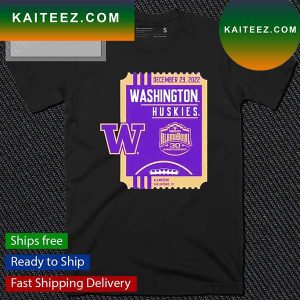 Washington Huskies Valero Alamo Bowl Bound 2022 T-Shirt