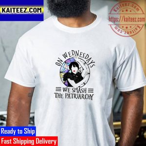 Wednesday Witch On Wednesdays We Smash The Patriarchy Vintage T-Shirt