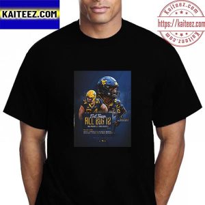West Virginia Football All Big 12 First Team Vintage T-Shirt