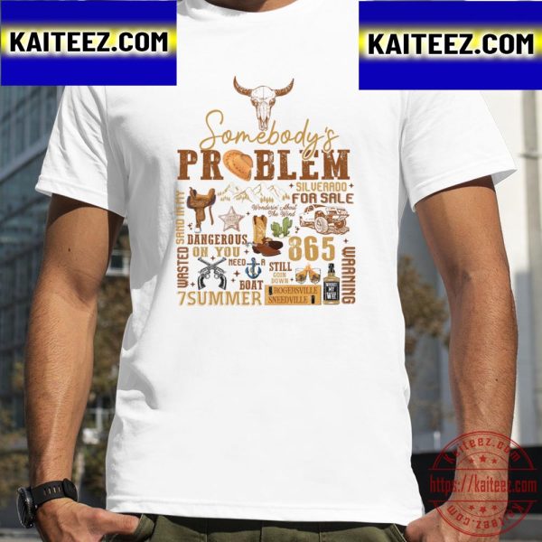 Western Wallen Somebodys Problem Silverado For Sale Vintage T-Shirt