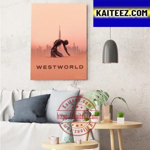Westworld Official Poster Art Decor Poster Canvas