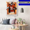 USC Football Coach Eddie Robinson Is Coach Of The Year Finalist Art Decor Poster Canvas