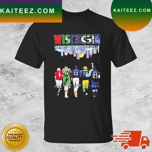 Wisconsin Sports Team City Signatures T-shirt