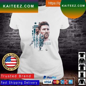 World Cup 2022 Lionel Messi Aesthetic Argentina Player T-shirt