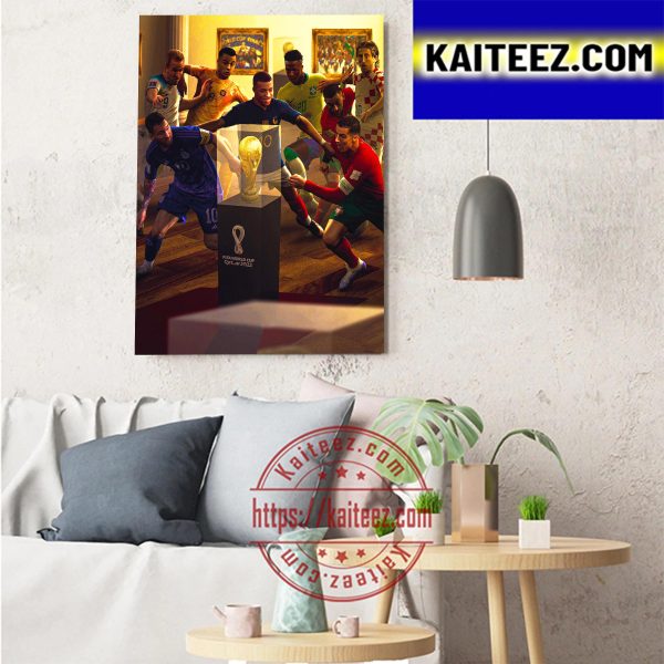 World Cup 2022 Quarter Finals Are Set Art Decor Poster Canvas