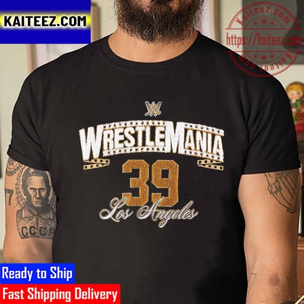 WrestleMania Chenille Logo Vintage T-Shirt