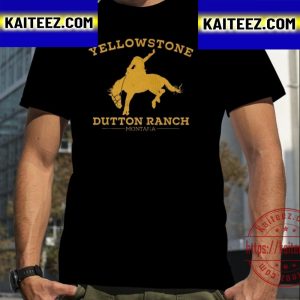 Yellowstone Dutton Ranch Montana 2022 Vintage T-Shirt