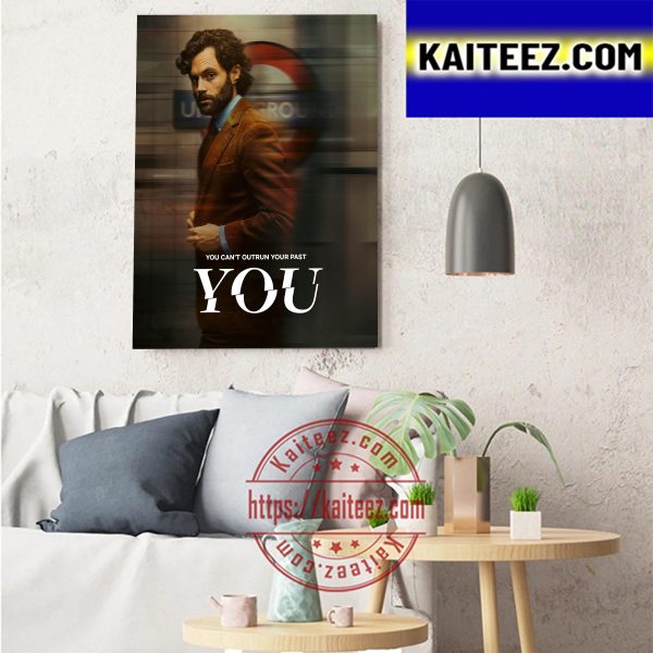 You Official Poster Movie You Cant Outrun Your Past Art Decor Poster Canvas