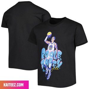 Youth Golden State Warriors Jordan Poole Black Poole Party Fan Gifts T-Shirt