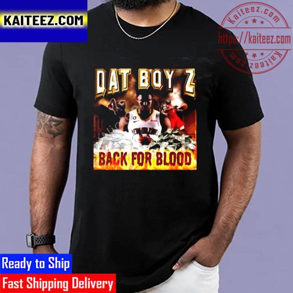 Zion Williamson Dat Boy Z Back For Blood Vintage T-Shirt