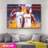 The Los Angeles Lakers Defeat The Milwaukee Bucks In The Game Of The Year Poster