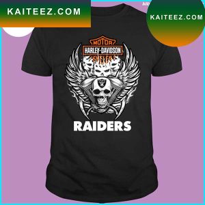 Harley Davidson NFL Las Vegas Raiders T-shirt