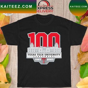 100 Texas tech university centennial 1923 2023 T-shirt