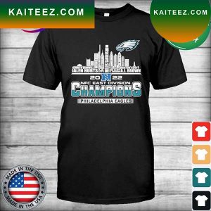 2022 Nfc East Division Champions Philadelphia Eagles Players Names T-Shirt