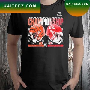 2023 AFC championship CincinnatI Bengals vs. Kansas City Chiefs shirt