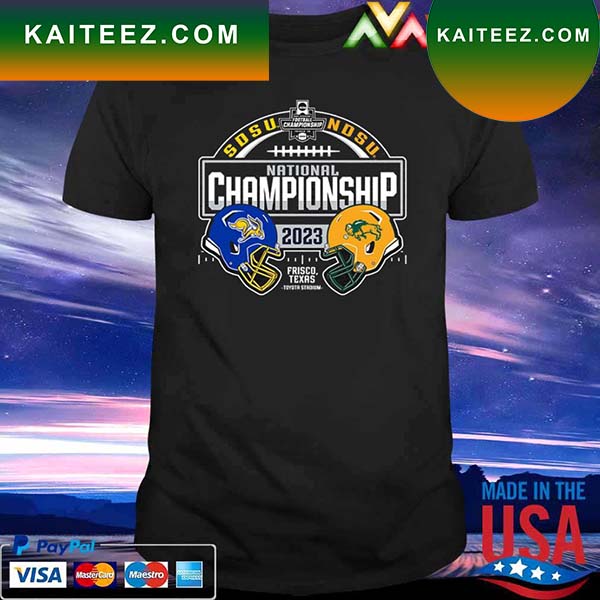 2023 FCS National Championship NDSU vs SDSU matchup T-shirt - Kaiteez