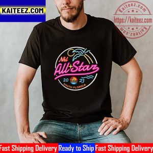 2023 NHL All Star Game Neon Vintage T-Shirt