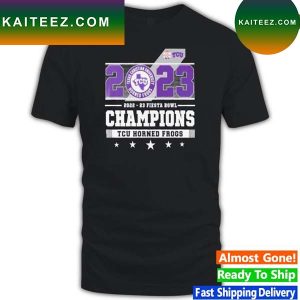 2023 Tcu Horned Frogs 2022-2023 Fiesta Bowl Champions City T-Shirt