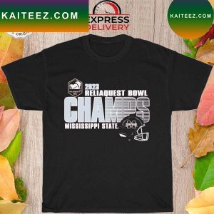 2023 reliaquest bowl champions Mississippi state bulldogs T-shirt