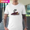 ACRONYM x Nike Blazer Low Night Maroon Fashion T-Shirt