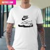 ACRONYM x Nike Blazer Low Night Maroon Fashion T-Shirt