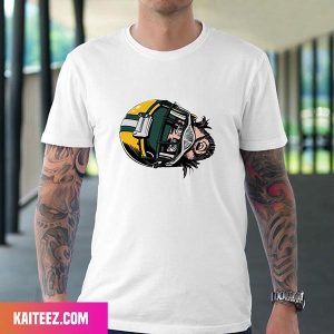 Aaron Rodgers Face Green Bay Packers Unique T-Shirt