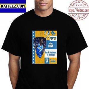 Adem Bona Is The PAC 12 Freshman Of The Week With UCLA Mens Basketball Vintage T-Shirt