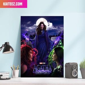 Agathas Coven Of Chaos Marvel Studios Home Decorations Canvas-Poster
