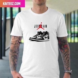 Air Jordan 1 Hi’ 85 Black n White Style T-Shirt