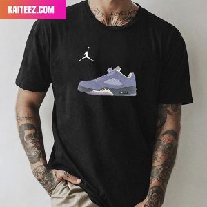 Air Jordan 5 Low Indigo Haze Style T-Shirt