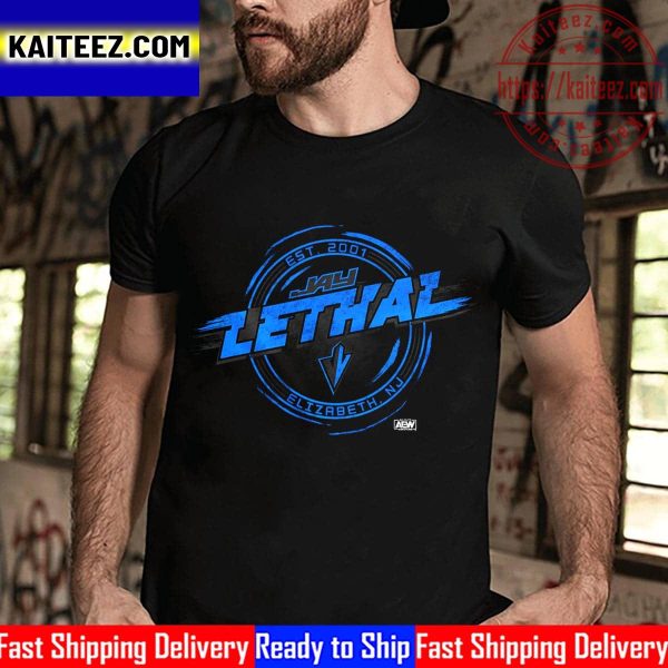 All Elite Wrestling Jay Lethal Est 2001 Vintage T-Shirt