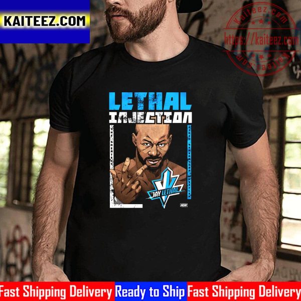 All Elite Wrestling Jay Lethal Lethal Injection Vintage T-Shirt