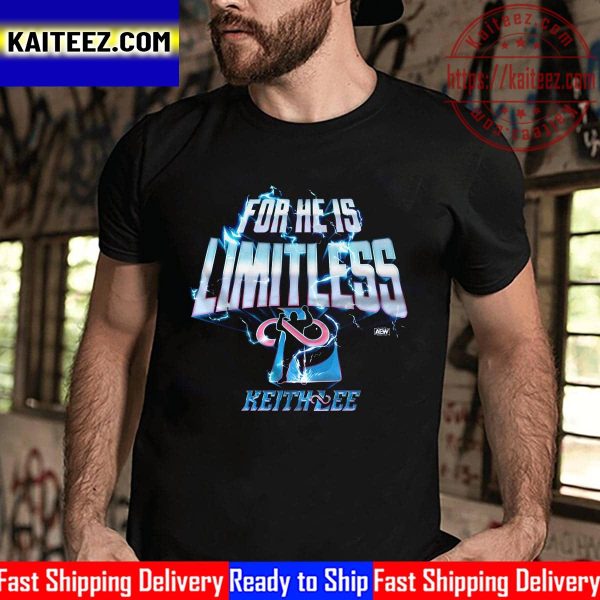 All Elite Wrestling Keith Lee For He Is Limitless Vintage T-Shirt