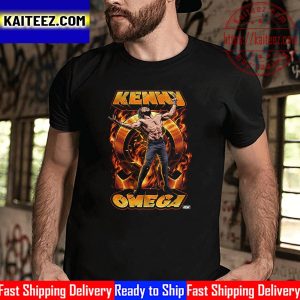 All Elite Wrestling Kenny Omega Blazing Vintage T-Shirt