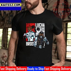All Elite Wrestling Lucha Bros Brothers Vintage T-Shirt