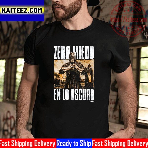 All Elite Wrestling Penta El Zero M Zero Miedo En Lo Oscuro Vintage T-Shirt