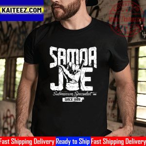All Elite Wrestling Samoa Joe Submission Specialist Vintage T-Shirt