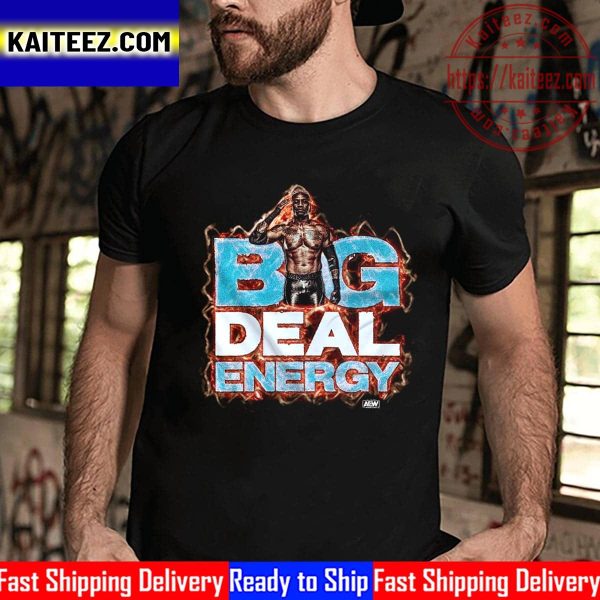 All Elite Wrestling Shawn Dean Big Deal Energy Vintage T-Shirt